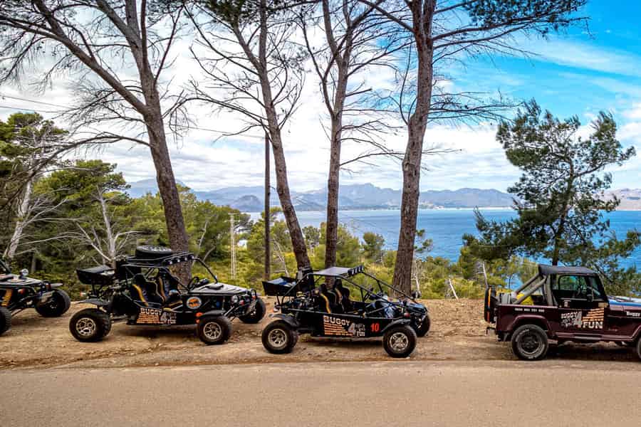Can Picafort: Geführte 3-stündige Buggy-Tour im Zweisitzer – Mallorca, manuell. Foto: GetYourGuide Can Picafort: Geführte 3-stündige Buggy-Tour im Zweisitzer – Mallorca, manuell. Foto: GetYourGuide