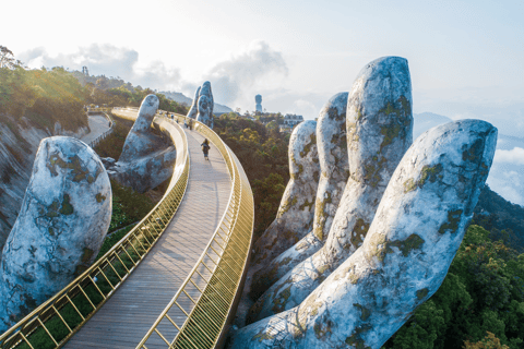 BaNa Hills - Grupo de Luxo da Ponte Dourada saindo de Hoi An/Da NangTour em pequenos grupos sem teleférico de retorno e almoço buffet