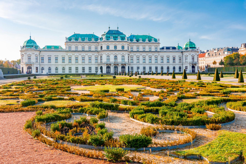 Vienna: Biglietti di ingresso prioritari per il Belvedere Superiore e tour guidato2 ore: Tour in tedesco