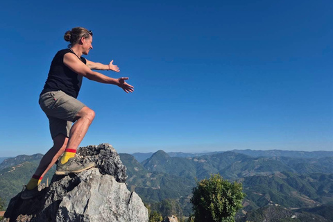 Luang Prabang to Nong Khiaw 2 Day 1 night Camping & Trekking Pick-up in Luang Prabang and drop-off in Nong Khiaw