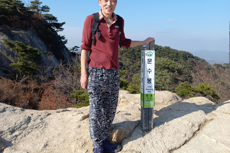 Randonnée dans les montagnes de Bukhansan - 6 heures