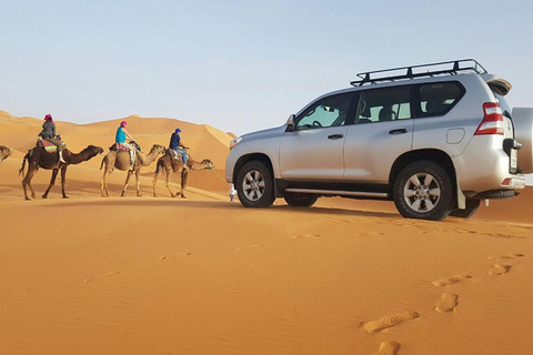 From Agadir: 4×4 Jeep Sahara Desert Tour with LunchTransport from Agadir