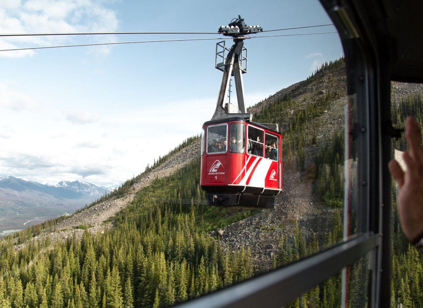 Jasper SkyTram billet tur/retur