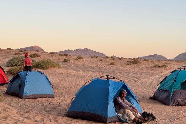 Wadi Rum : FULL DAY JEEP & OVERNIGHT Real beduin experience Overnight in Bubble Camp + Full day jeep tour