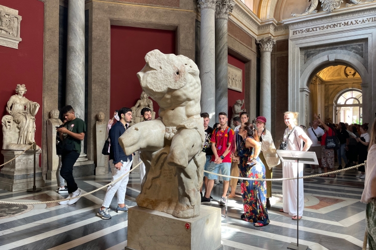 Rzym: Muzea Watykańskie, Kaplica Sykstyńska i wycieczka z przewodnikiem po BazyliceRzym: Muzea Watykańskie i wycieczka z przewodnikiem po Kaplicy Sykstyńskiej