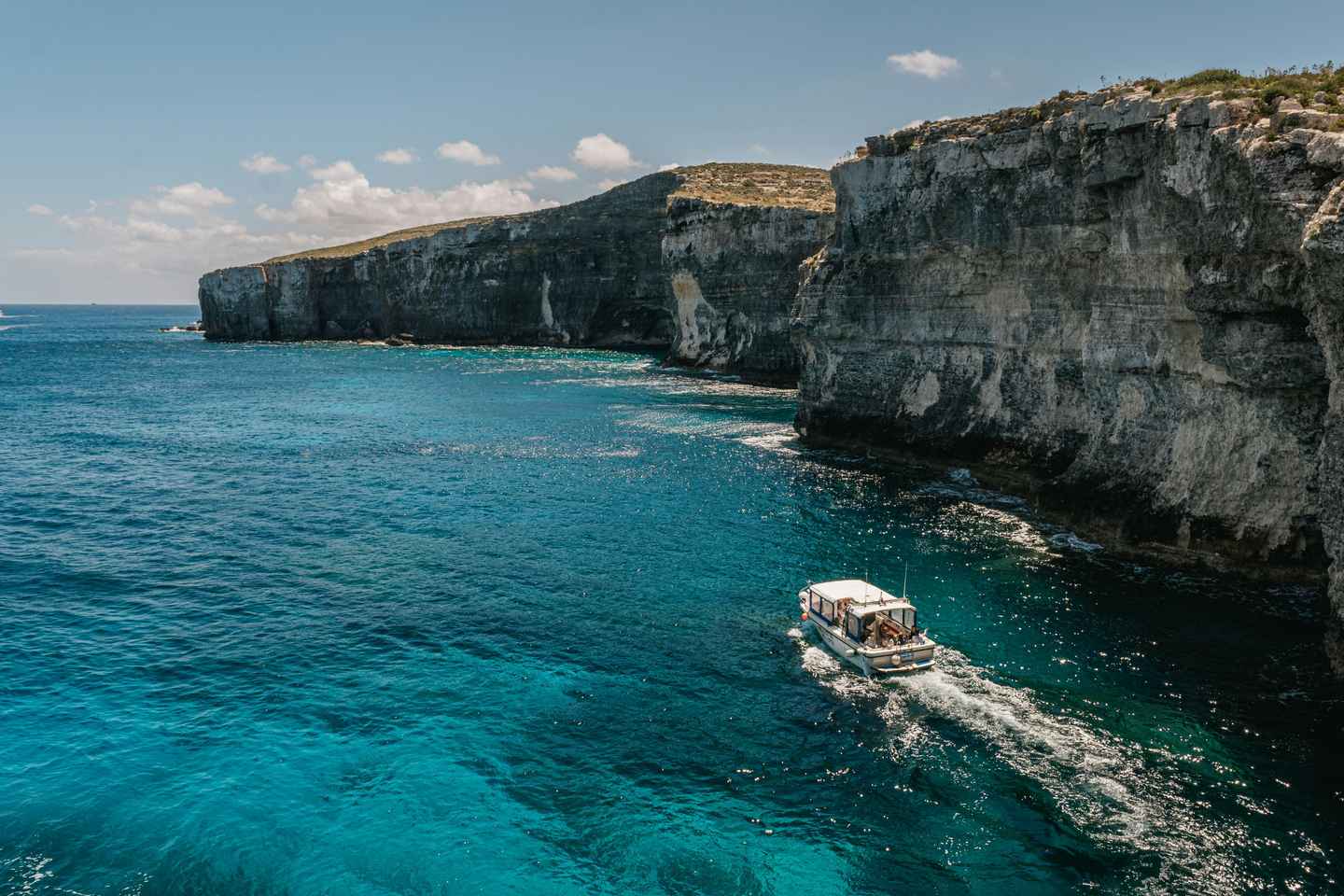 From Malta: 8-Hour Private Charter to Comino & Gozo