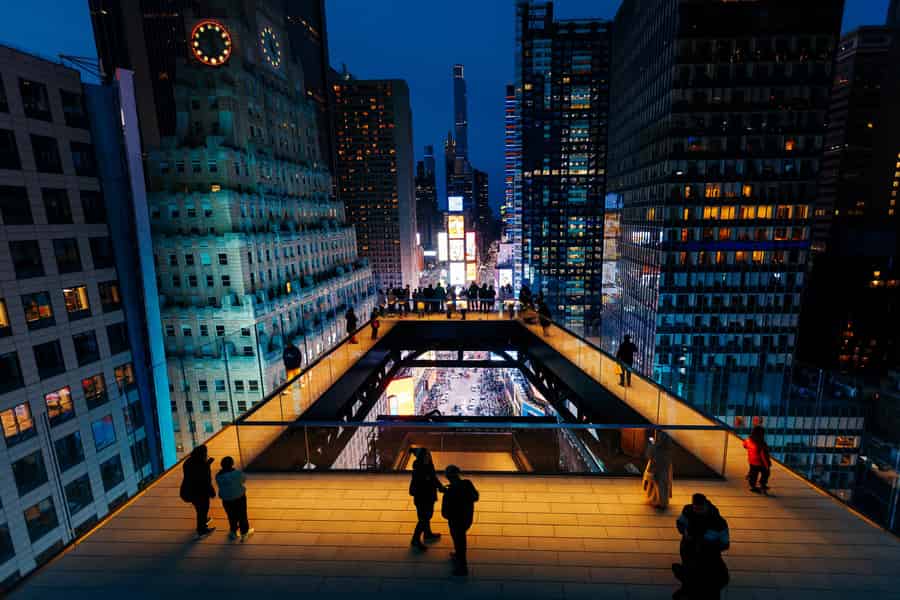 NYC: Ticket für die Aussichtsplattform am One Times Square. Foto: GetYourGuide