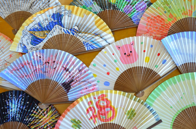 Kyoto: Folding Fan Painting Workshop