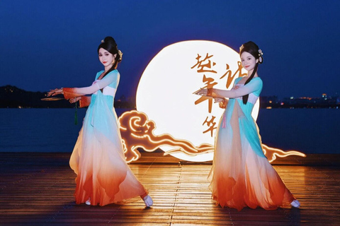 Hangzhou: West Lake Night Cruise with Private Hotel Transfer Night Cruise Ticket Only
