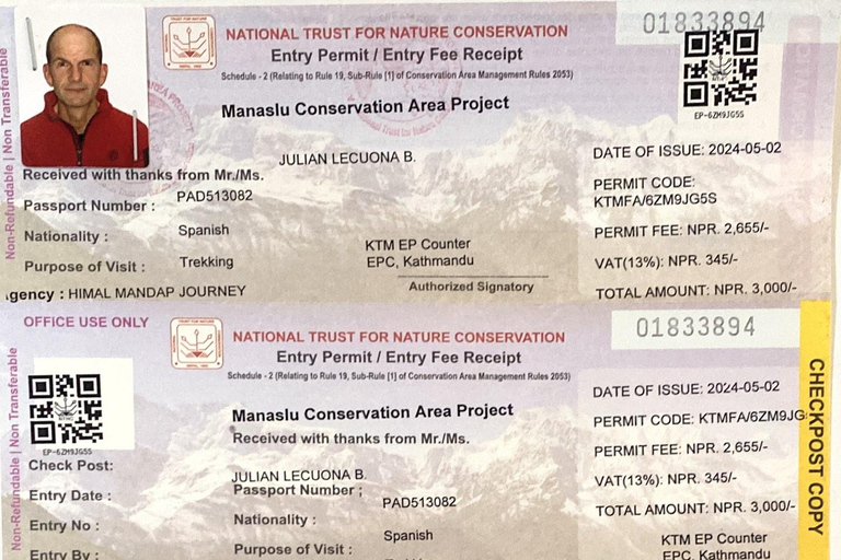 Från Katmandu: 13 dagars Manaslu Circuit Trek med guide