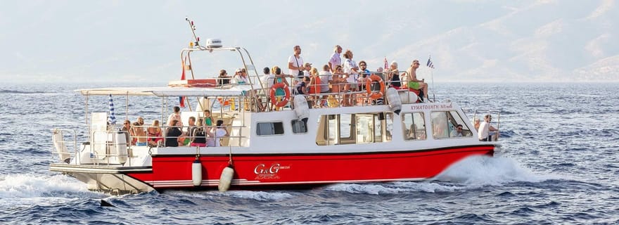 Hydra : tour de l'île en bateau avec déjeuner