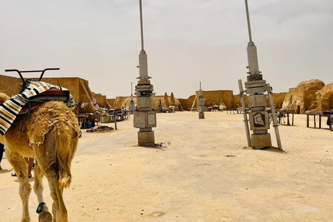 Túnez Campamento y Ruinas del Sáhara: Aventura privada de 2 días por el desierto