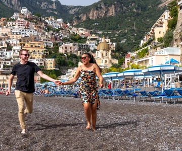 Positano: professionell fotografering för par och familjer