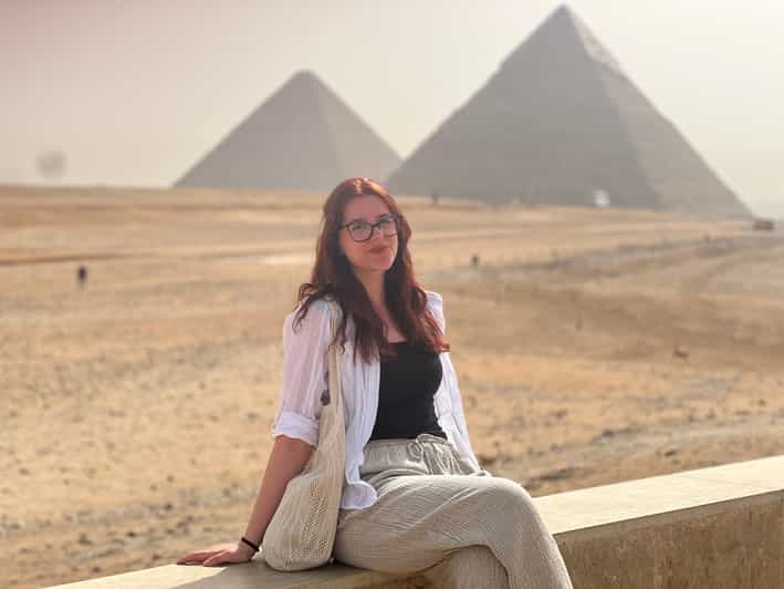 Vanuit Hurghada: dagtour met hoogtepunten van Caïro en Gizeh