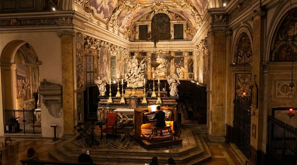 Mailand: Filmklassiker & klassische Orgelmusik in der historischen Kirche Mailand: ...