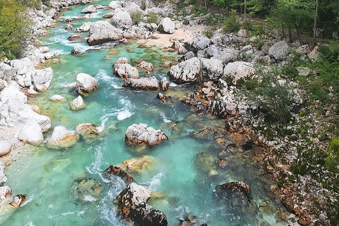 Bled:Soča Valley & Emerald River Tour with Scenic Train Ride