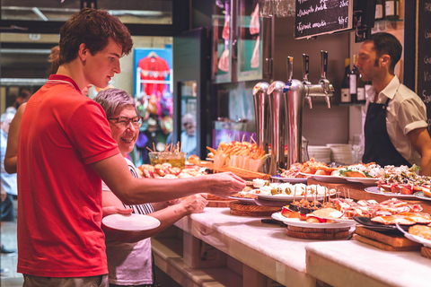 Tour de Pintxos pour les gourmets dans la vieille ville - Soirée