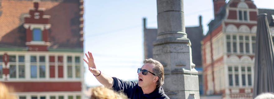 L'histoire sans ennui : une visite à pied interactive à travers Gand