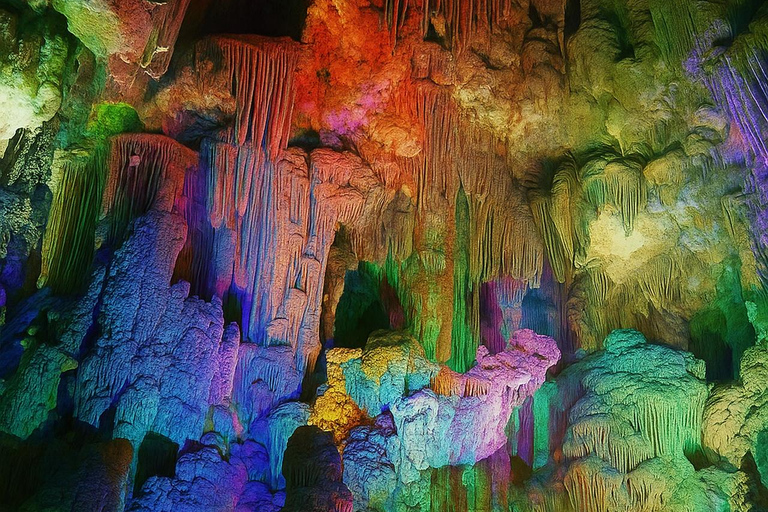 Alicante: Canelobre Caves and Busot - Car Transfer