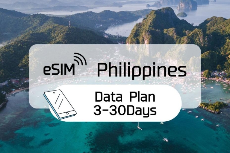 Philippines : Plan eSim de données en itinérance (0,5-2GB/jour)Quotidiennement 1GB /7 jours