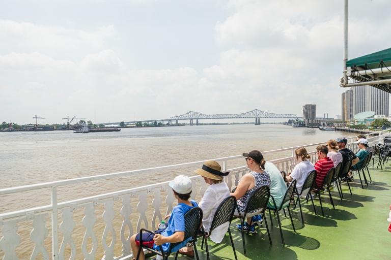 New Orleans: Tages-Jazz-Kreuzfahrt auf dem Dampfschiff NatchezKreuzfahrt am Morgen mit Sitzplatz für zweites Mittagessen