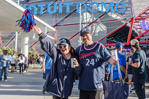 Los Angeles: Los Angeles Clippers Basketball Game Ticket Lower Baseline