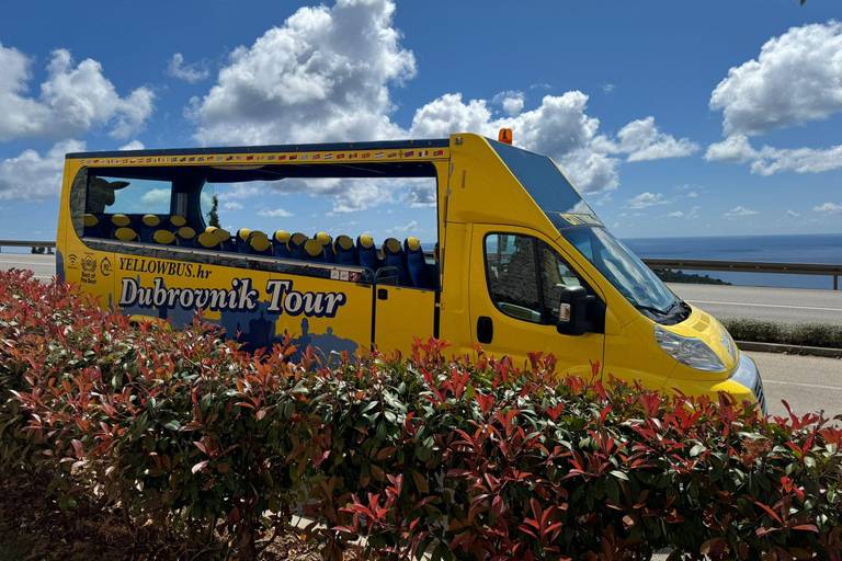 جولة "هوب أون هوب أوف" الصفراء المكشوفة: شاهد مدينة دوبروفنيك في 90 دقيقة