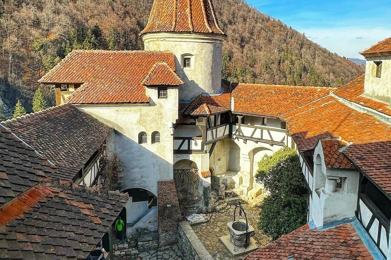 Bucarest: Visita de un día al Castillo de Bran, el Castillo de Peles y Brasov