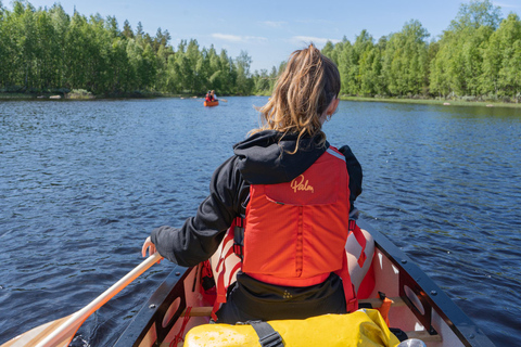 Canoe Adventure in Lapland (Rovaniemi)