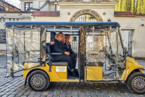 Cracovia: Kazimierz en carrito de golf y visita a la fábrica de SchindlerRecorrido por el casco antiguo, Kazimierz y la fábrica de Schindlers