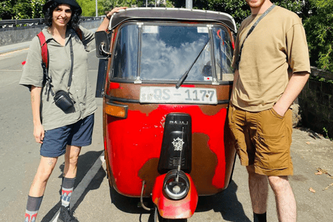 Kandy: Private Tuk Tuk Tour with Tea Tasting & Village Visit