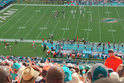 Miami Dolphins NFL Football Game Ticket Sideline