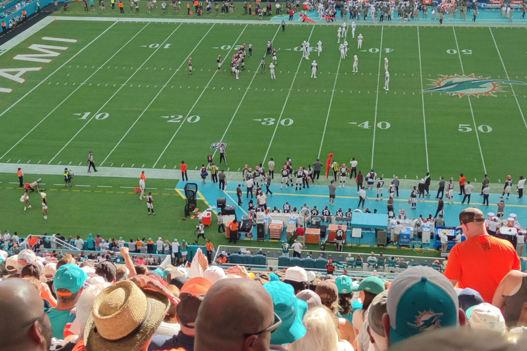 Miami Dolphins NFL Football Game Ticket Sideline
