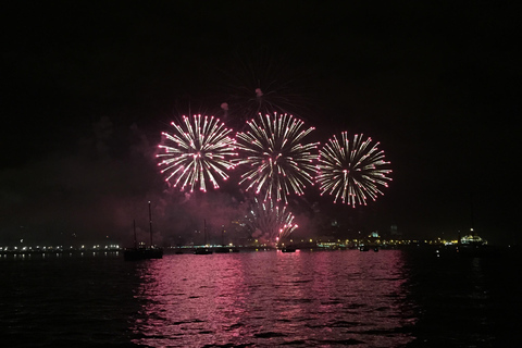 Sail into 2026: Lisbon Fireworks from the River