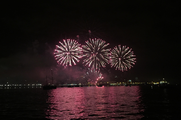 Sail into 2026: Lisbon Fireworks from the River