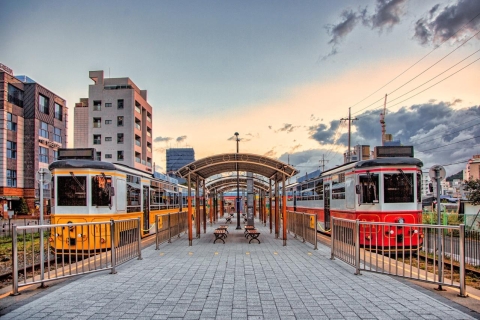 Busan: City's Top Highlights with Blueline Park Beach Train Private Tour with Hotel Pickup