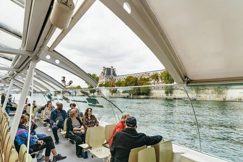 Paris: Louvre Museum Entry & Seine River Cruise with Photos