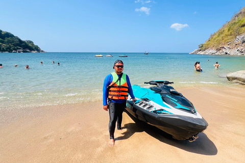 Plage de Patong : Amusez-vous en jet ski à la plage de Patong.Jet ski à Patong Beach 30 Min