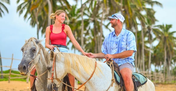 Caribbean Farm (Beach Sunset Horseback Riding option)