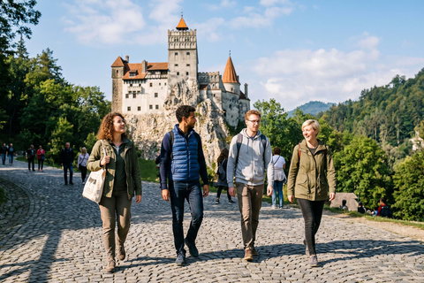 Day Trip - Bran Castle, Peles Castle & "Wednesday" Castle COACH TOUR Audio guide in 24 languages
