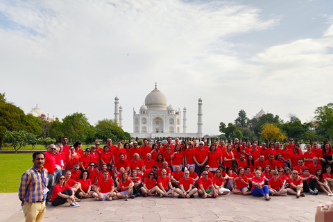 Da Delhi: 5 giorni di Triangolo d&#039;Oro e Safari e Santuario degli UccelliHotel a 3 stelle + Guida in diretta + Auto AC