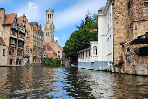 De Bruxelas: Viagem de 1 dia a Ghent e Bruges com guia