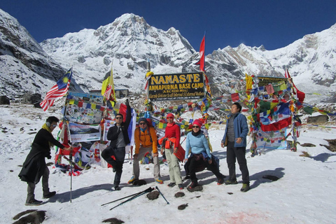 Katmandu: Annapurna Base Camp i trekking na Poon Hill (12 dni)