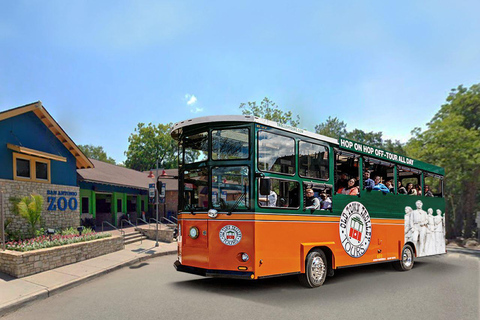 San Antonio : Visite à arrêts multiples multiples en trolleyVisite à arrêts multiples multiples (1 journée)