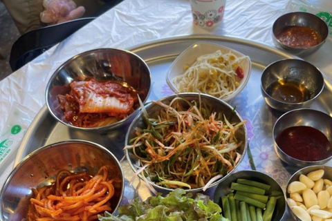 Korean BBQ Night Tour with Market Alleys and Local Stories