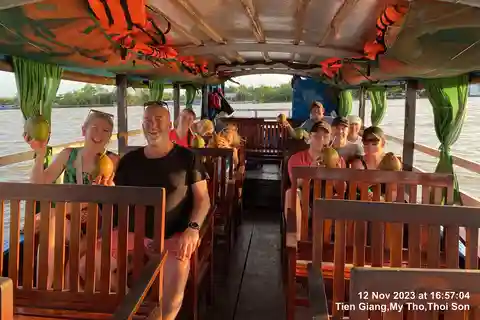 Mekong Delta With Vinh Trang Pagoda