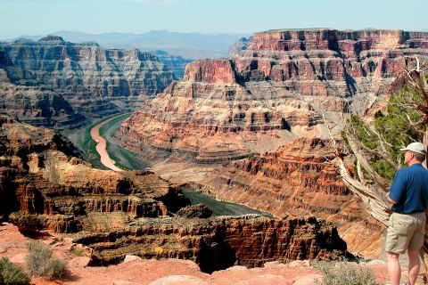 Las Vegas: Grand Canyon -kierros ja helikopterin laskeutumiskokemus