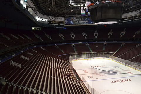 Vancouver: Vancouver Canucks Ice Hockey Game Ticket Upper Sideline