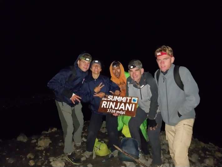 3 Days Rinjani Trekking Tour to Summit, Lake, Turn Back