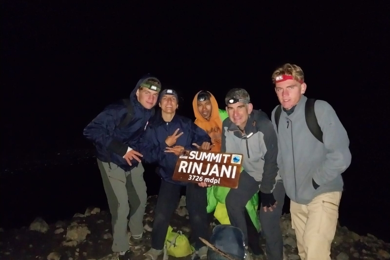 3 Tage Rinjani-Trekking-Tour zum Gipfel, See, Rückweg